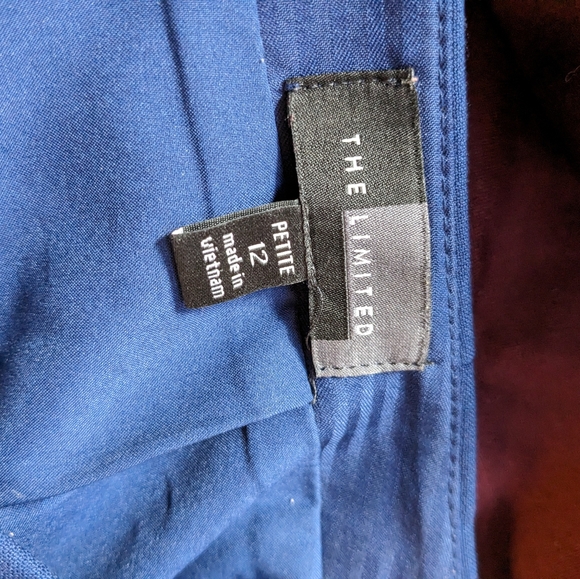The Limited cobalt pencil skirt, size 12 petite - Picture 3 of 3